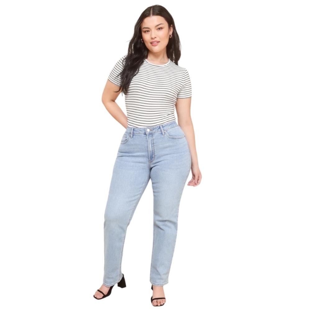 Kinship Striped Ribbed Bodysuit - Picture 9 of 11
